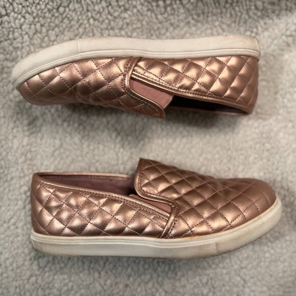 Torrid Rose Gold Quilted Slip-On Sneaker (WW) - Picture 3 of 5